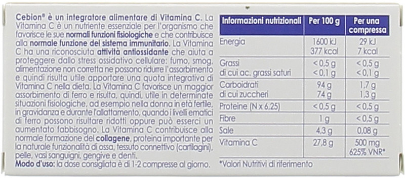Cebion Arancia Compresse Masticabili - Foto 2