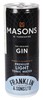 Masons Gin + Franklin Lighttonic 5,5°