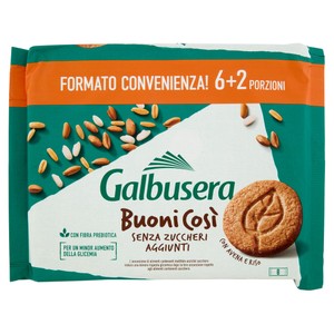Biscotti Buonicosi Avena E Riso Senza Zuccheri Aggiunti Galbusera - Foto 1