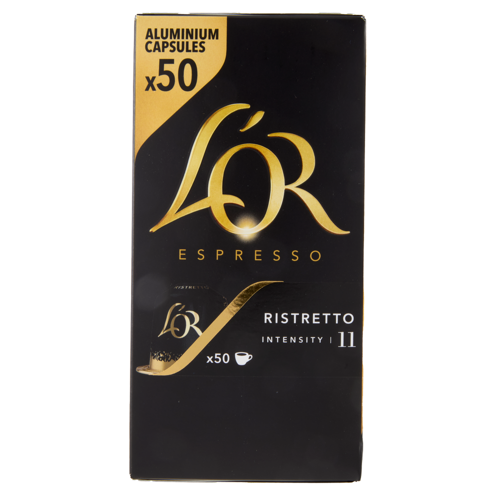 50 Capsule Caffe' Ristretto Intensity 11 L'or Espresso - Foto 2