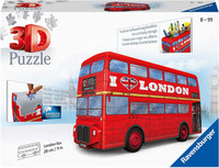 Puzzle 3 d London Bus Ravensburger + 10 anni Puzzle 3 d London Bus Ravensburger + 10 anni