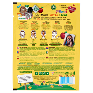 Maschera Viso Tigre Fragola E Mela Face Food - Foto 3