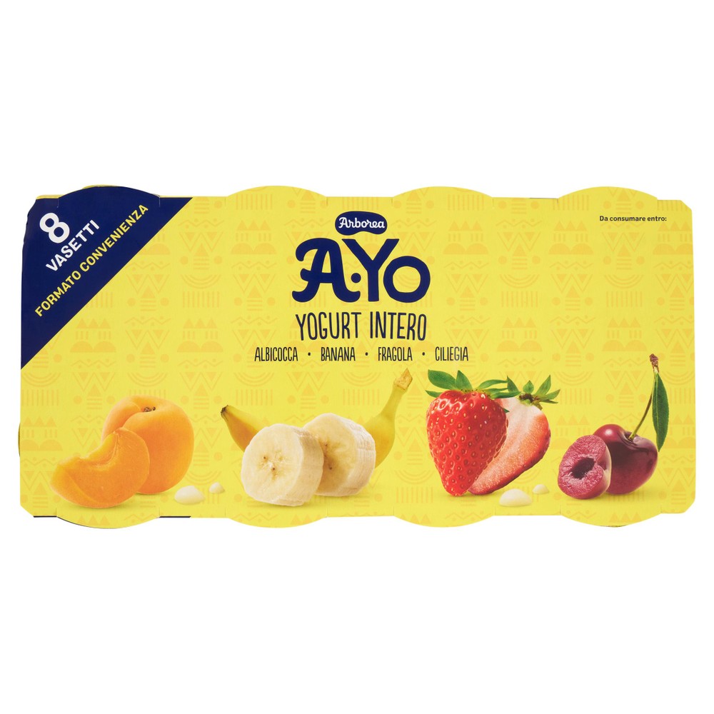 Yogurt Intero Arborea Con Frutta Frullata - Foto 1