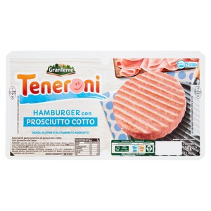 Hamburger Prosciutto Cotto Granterre Teneroni - Foto 1