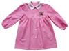 Grembiule Asilo Bambina 3 Anni Vichy Rosa Ricamo Frozen