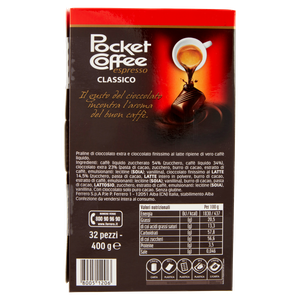 Cioccolatini Con Espresso Classico 32x12,5g Pocket Coffee - Foto 3