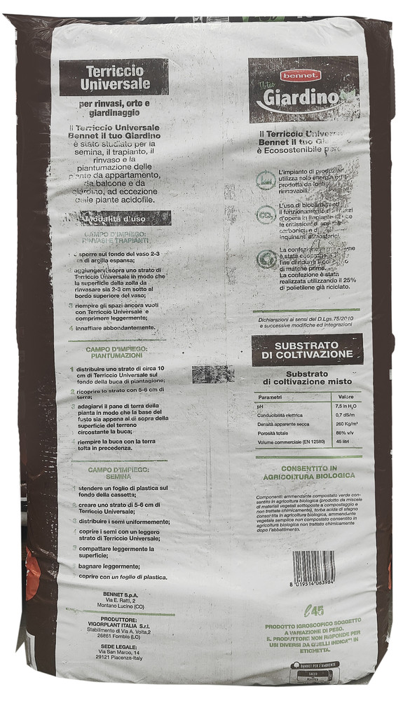 Terriccio  Universale L 45   Bennet - Foto 3