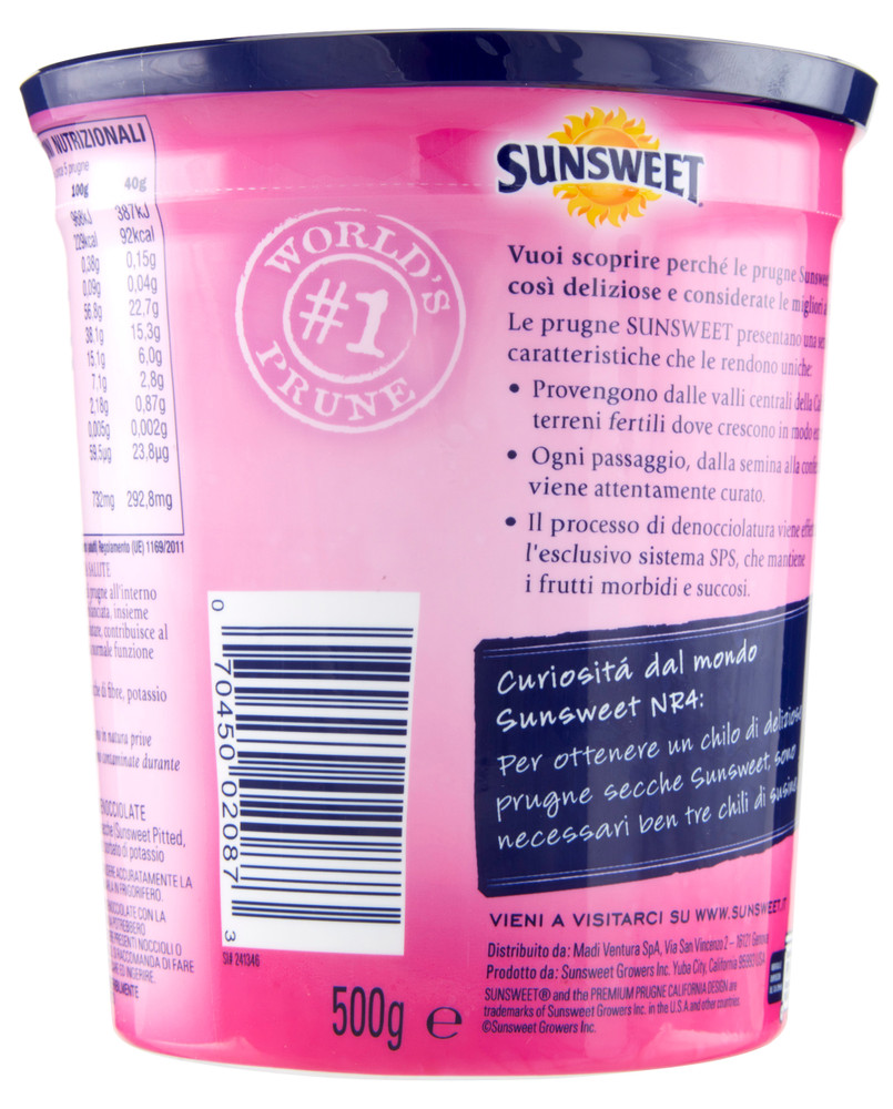Prugne Denocciolate California Sunsweet - Foto 2