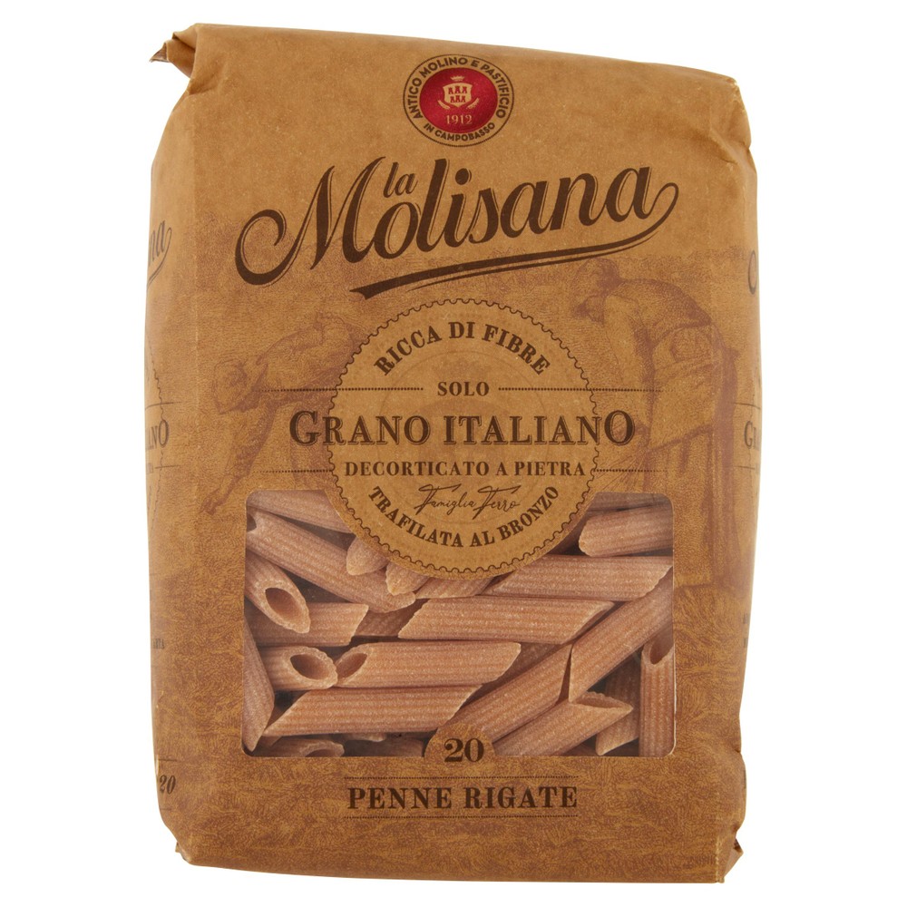 Pasta Penne Rigate Integrali La Molisana - Foto 1