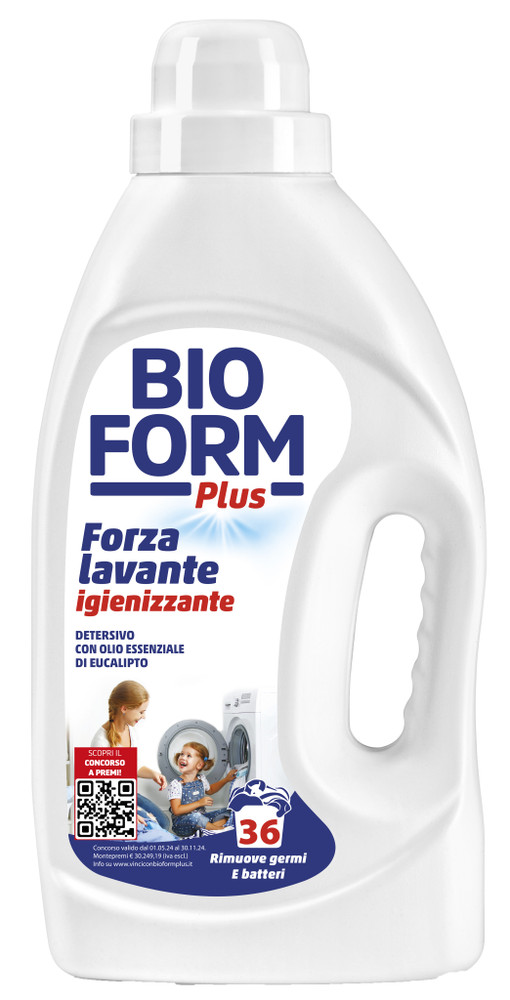 Detersivo Liquido Lavatrice Con Igienizzante Bioform Plus 36 Lavaggi - Foto 1