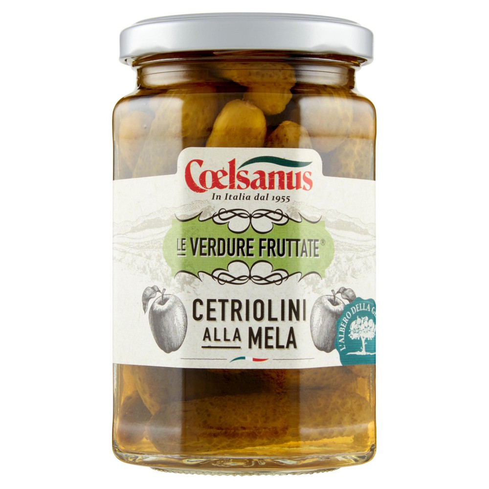 Cetriolini In Succo Concentrato Di Mela Le Verdure Fruttate Coelsanus - Foto 1