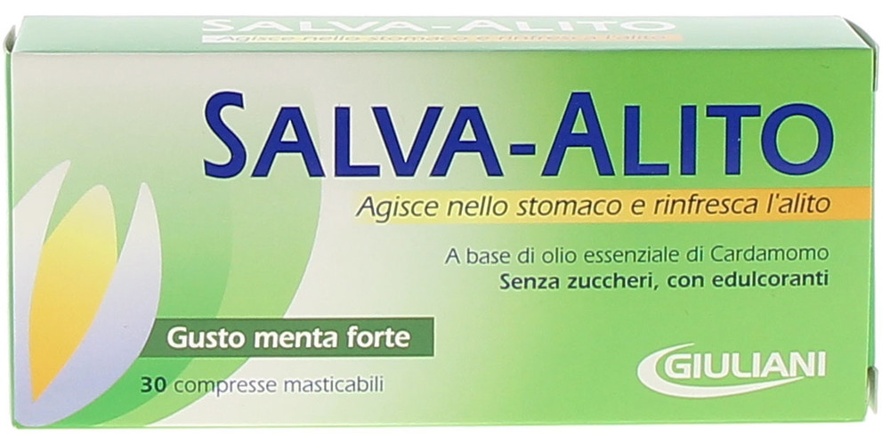 Compresse Masticabili Gusto Menta Salva Alito Giuliani - Foto 1