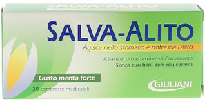 Compresse Masticabili Gusto Menta Salva Alito Giuliani - Foto 1