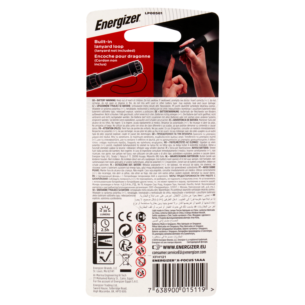 Torcia X Focus + 1 Pila Aaa Energizer - Foto 3