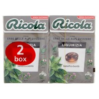 Liquirizia Ricola Senza Zucchero 2 Box Liquirizia Ricola Senza Zucchero 2 Box