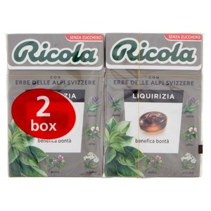 Liquirizia Ricola Senza Zucchero 2 Box - Foto 1