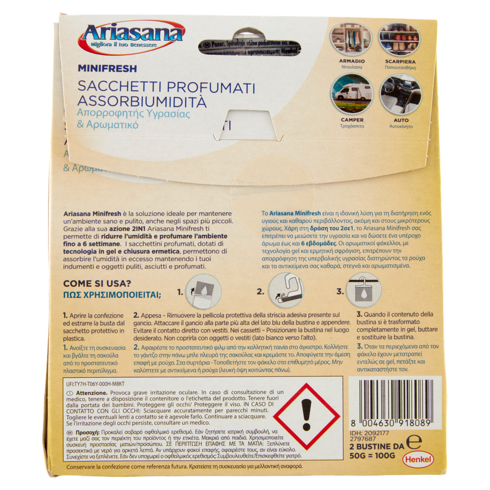 Minifresh Vaniglia 100 Gr Ariasana - Foto 3