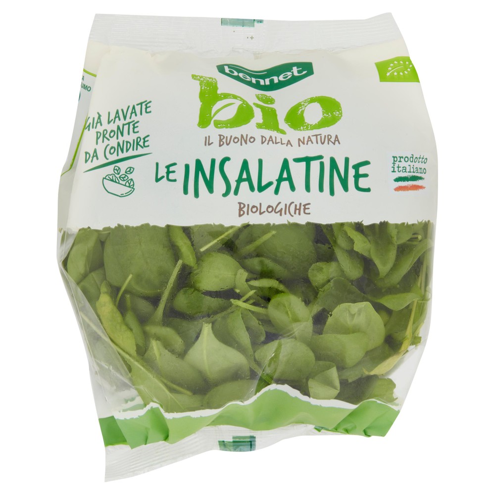 Spinacino Le Insalatine Bennet Bio In Busta - Foto 1