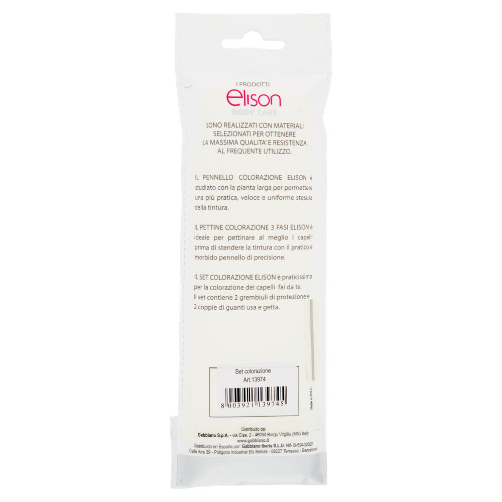 Body Care Professional Hair Care Set Colorazione Elison - Foto 3