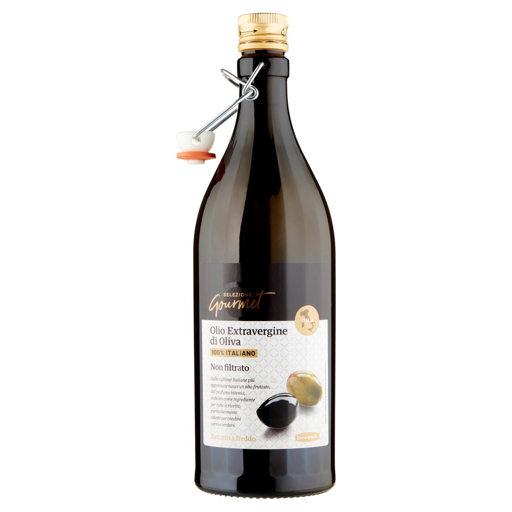 Olio Evo 100% Italiano Non Filtrato Selezione Gourmet Bennet - Foto 1