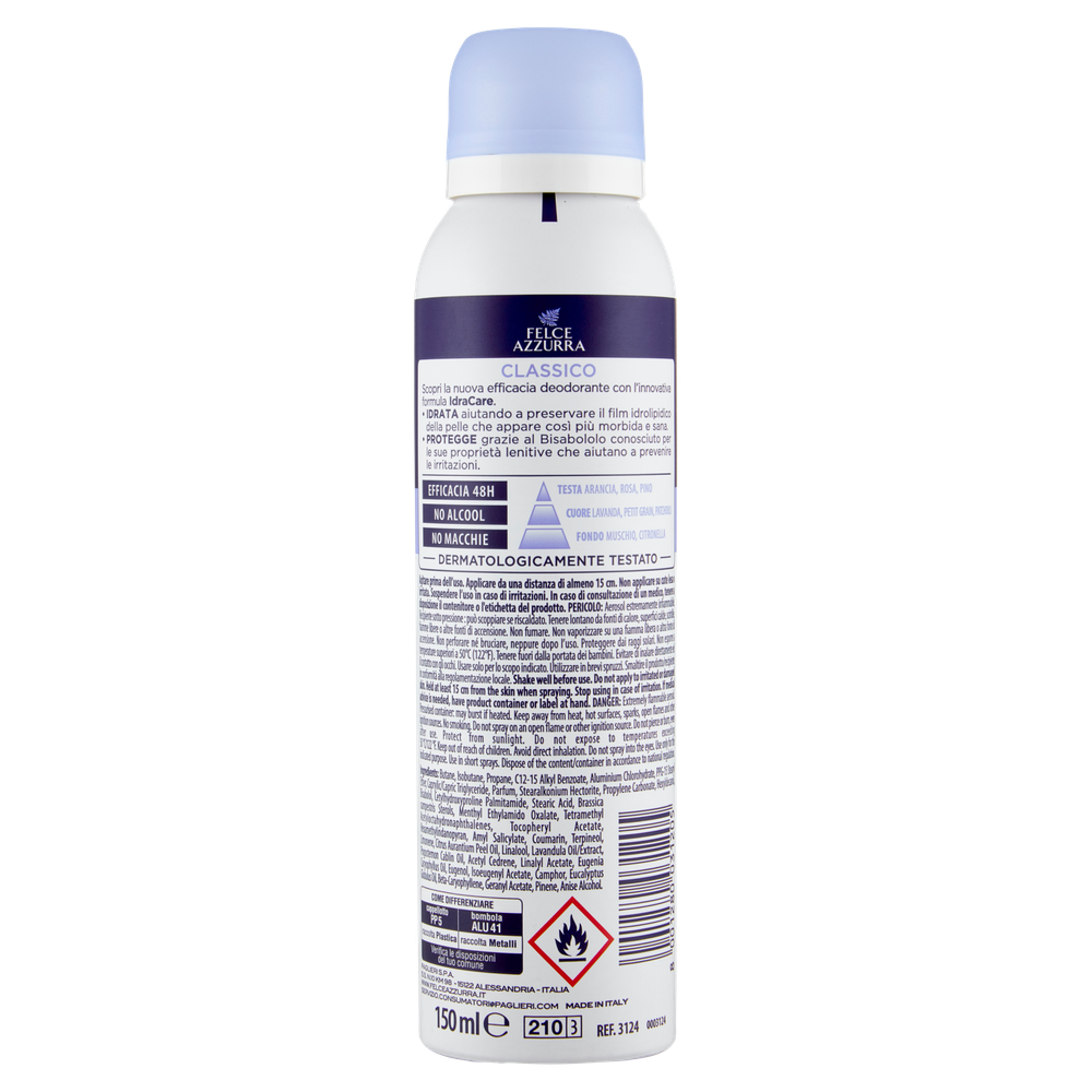 Deodorante Spray Classico Felce Azzurra - Foto 3