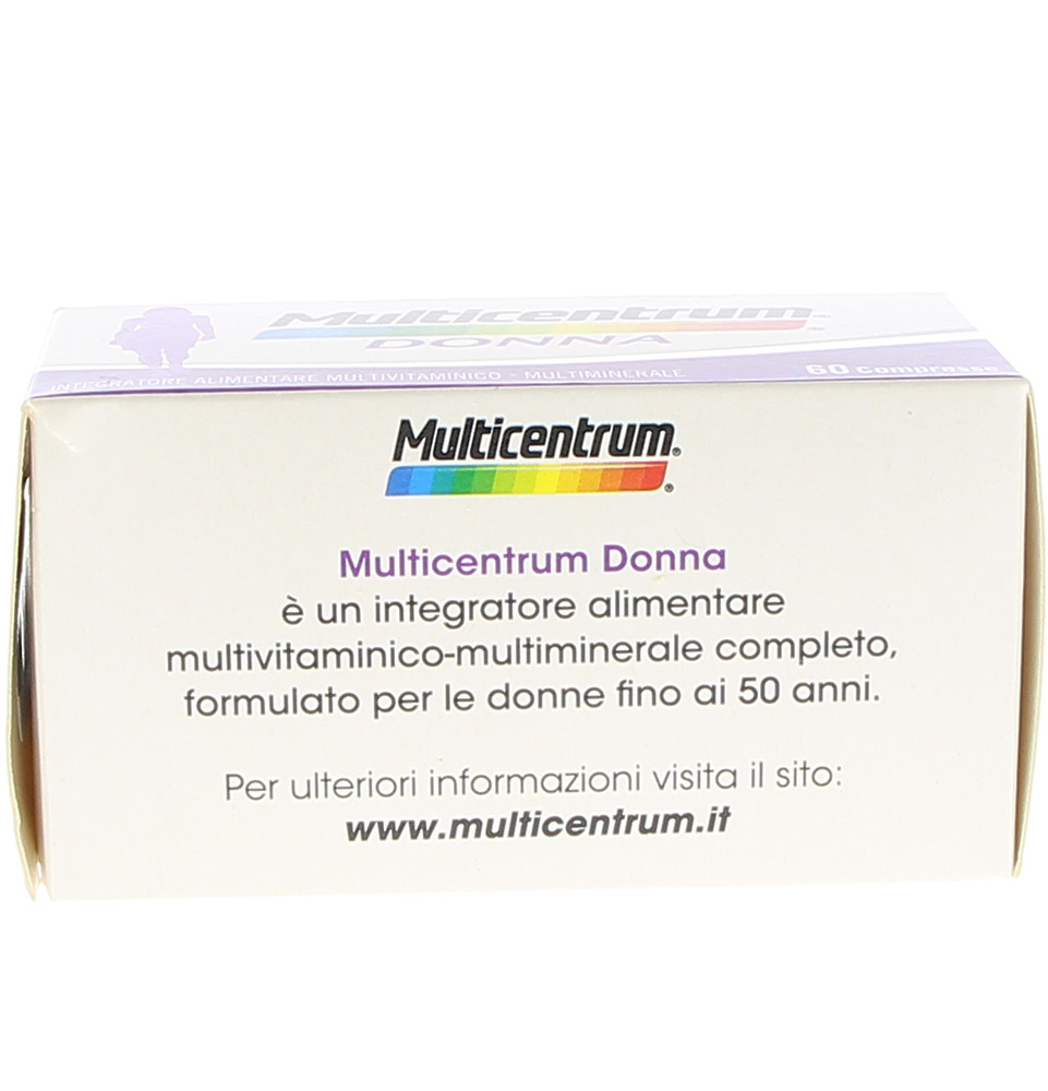 Multivitaminico Completo Vitamina D Ferro Calcio Multicentrum Donna - Foto 2