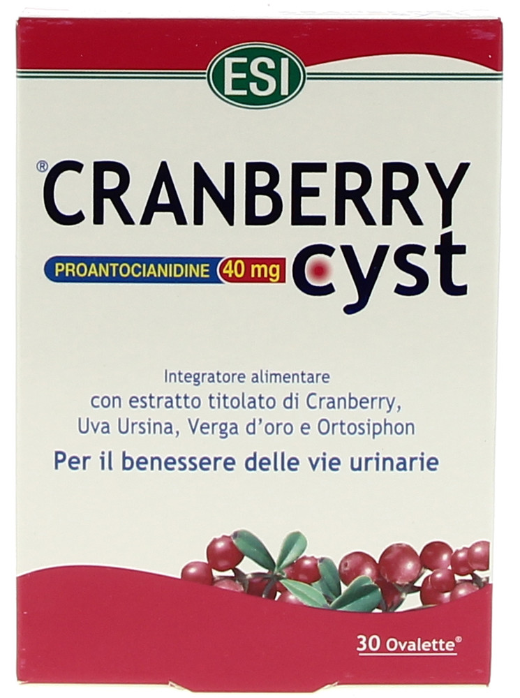 Cranberry Cyst Esi Ovalette
