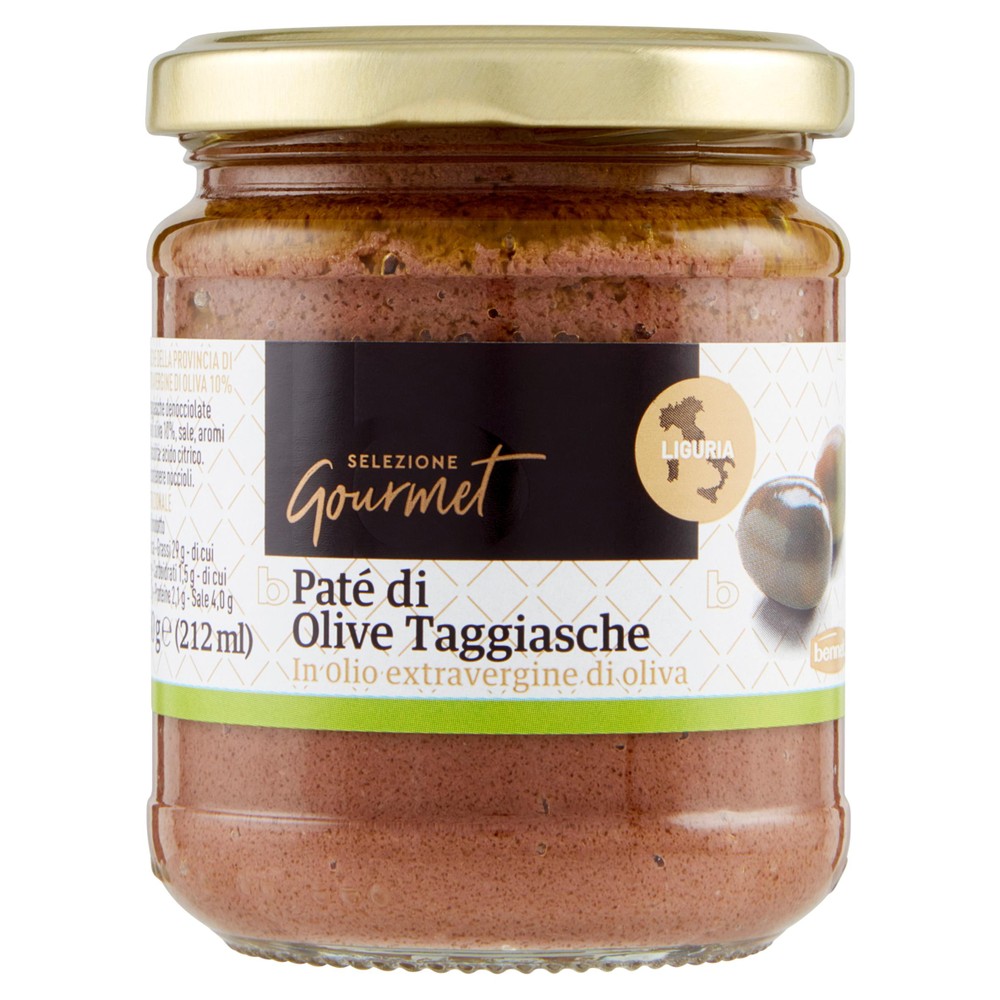 Pate' Di Olive Taggiasche Selezione Gourmet Bennet