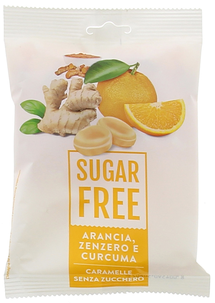 Caramelle Senza Zucchero Arancia Zenzero Curcuma Serra - Foto 1