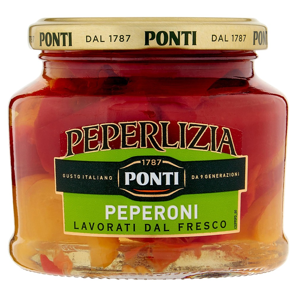 Peperoni Tagliati In Agrodolce Peperlizia Ponti - Foto 1