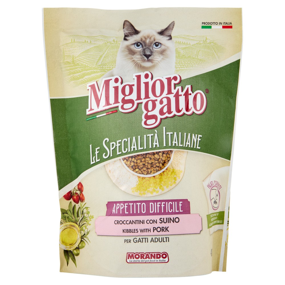 Crocchette Per Gatti Appetito Difficile Al Maiale Specialita' Italiane - Foto 1