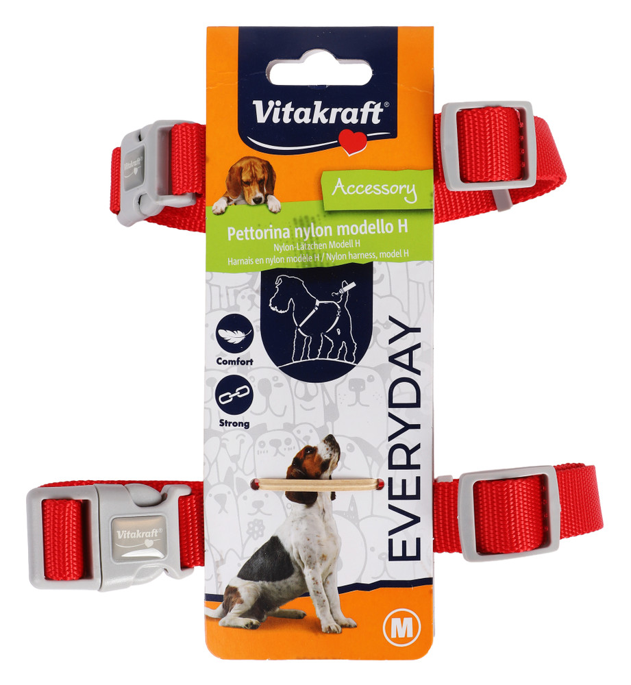 Pettorina Per Cani Ad H Everyday Nylon M Vitakraft - Foto 1