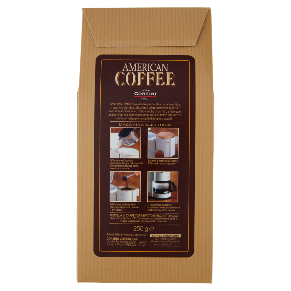 Miscela Di Caffè Per Filtro American Coffee River Steamer Corsini - Foto 3