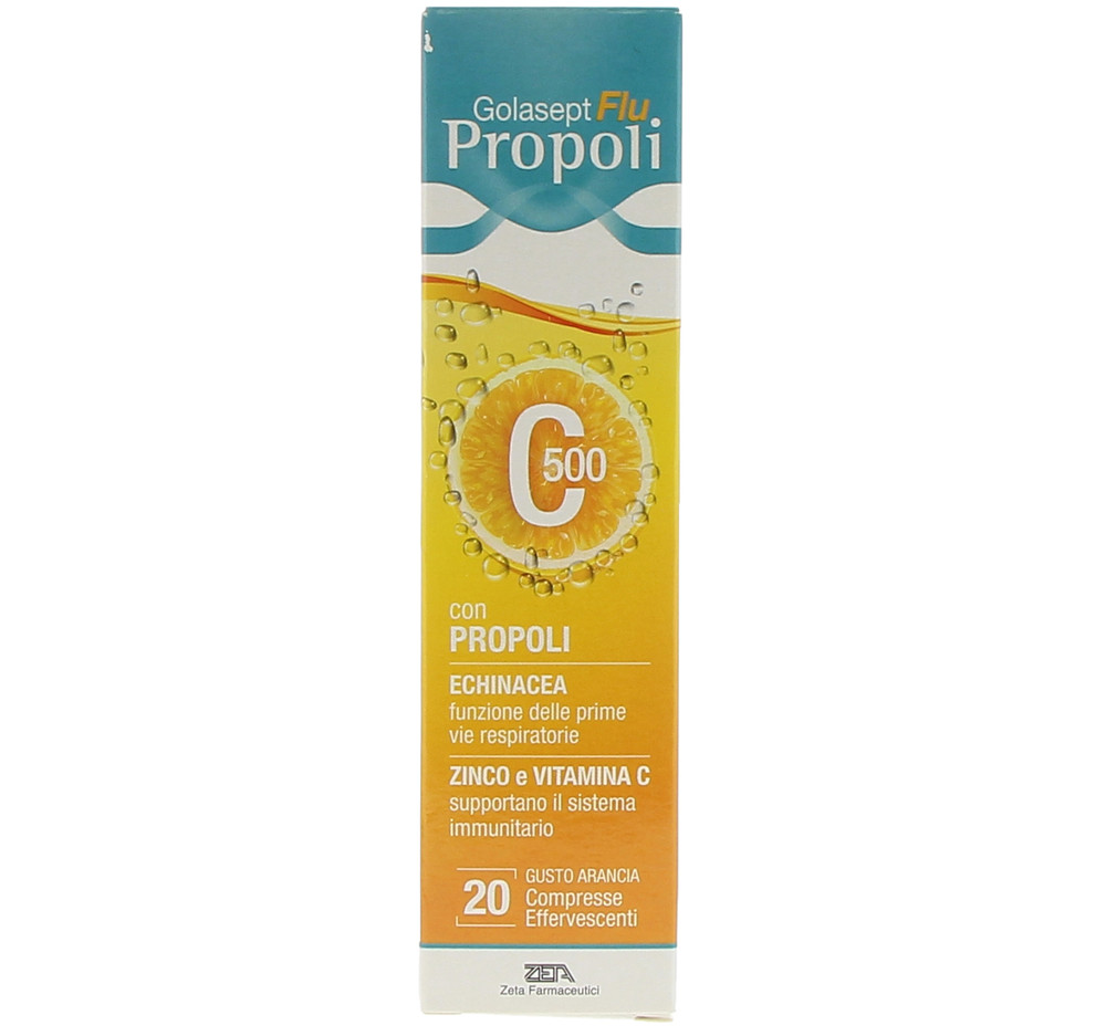 Golasept Flu Propoli-C Compresse Effervescenti