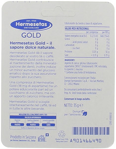 Edulcorante Senza Aspartame Hermesetas Gold - Foto 2