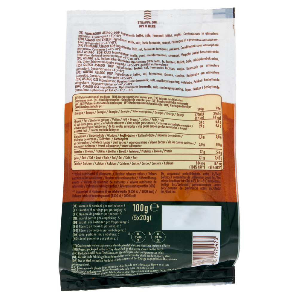 Snack Asiago Dop Agriform - Foto 3