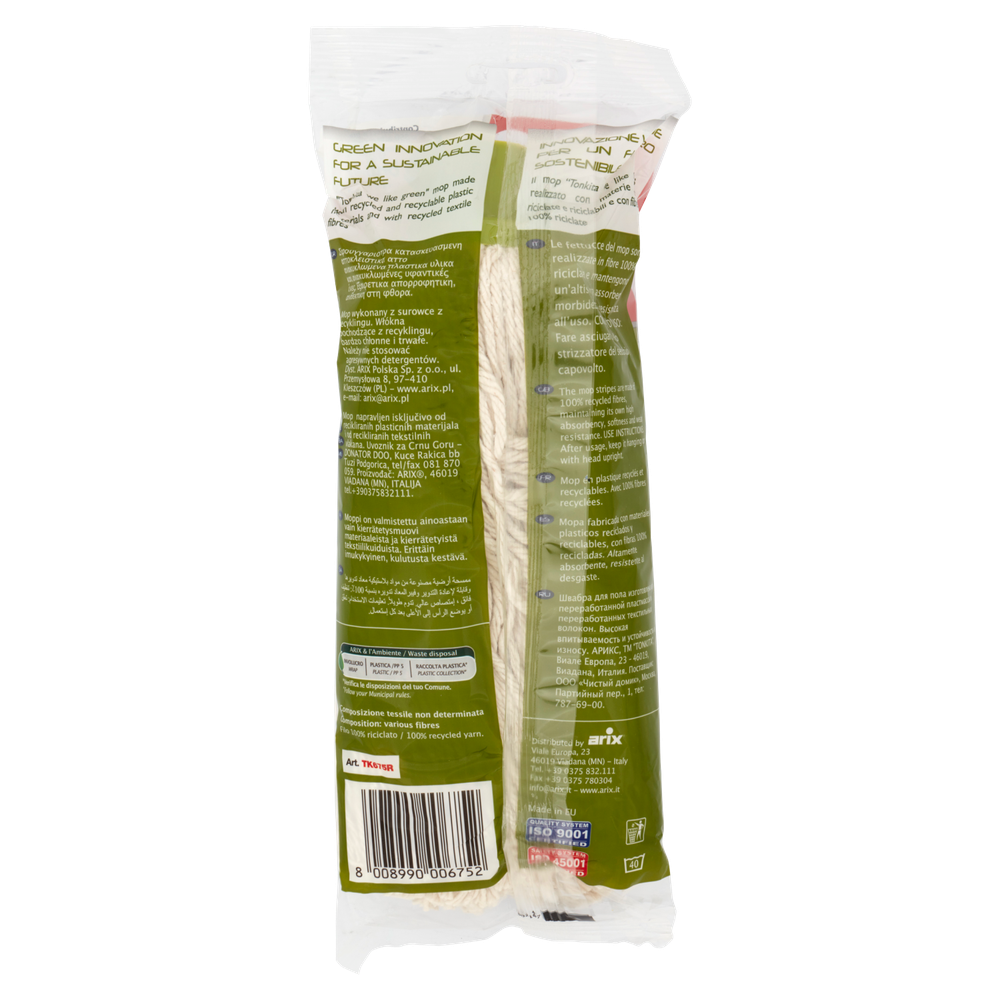 Mop In Cotone Ecologico We Like Green Tonkita - Foto 3