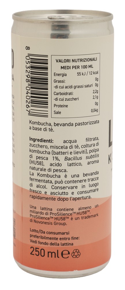 Probiotic Drink Pesca Kombucha Legend - Foto 2