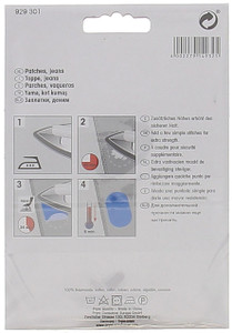 Toppe In Jeans Termoadesive Blu Scuro Cm.10x14 Prym - Foto 2