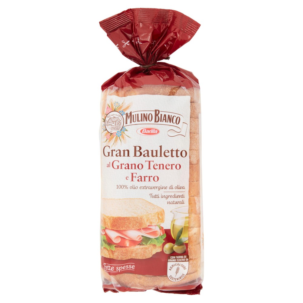 Pane Gran Bauletto Grano Tenero E Farro Mulino Bianco - Foto 1
