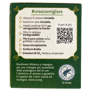 20 Filtri Te' Verde Limone Sir Winston Tea - Foto 2