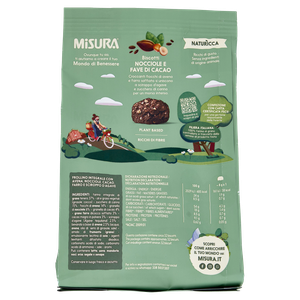Biscotti Noccioloe E Fave Di Cacao Naturicca Misura - Foto 3