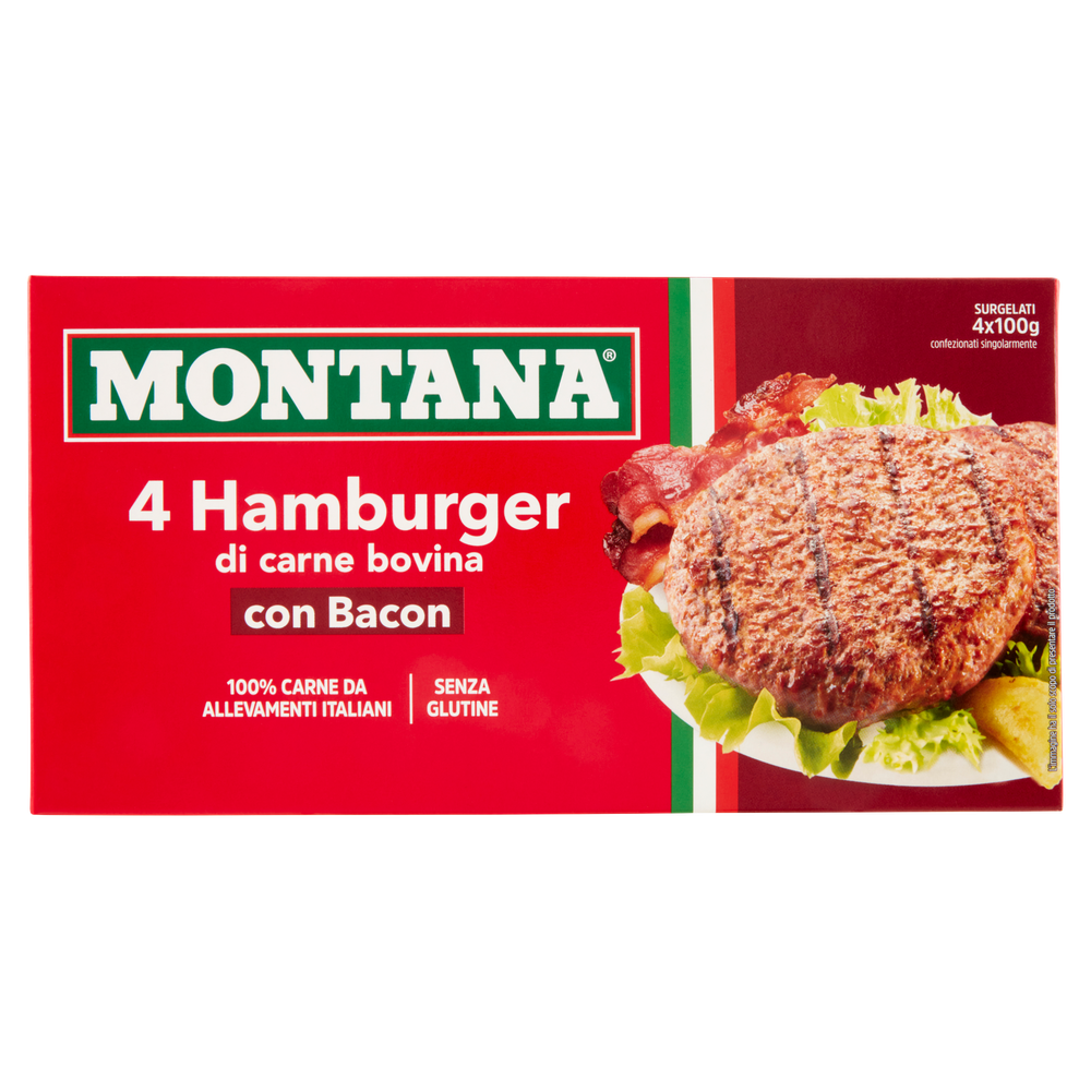 Hamburger Bacon Montana - Foto 1