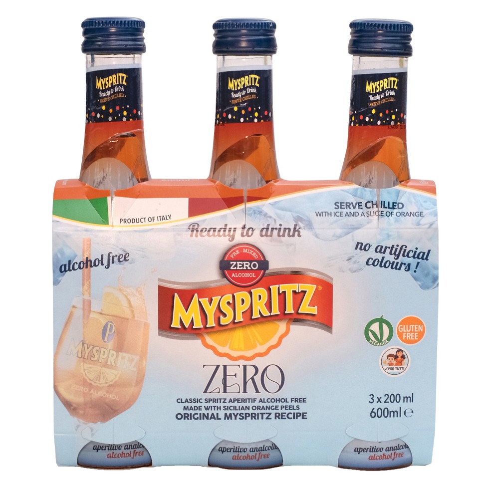 Aperitivo Analcolico Alcohol Free - Cluster Zero 20x3 Myspritz - Foto 1