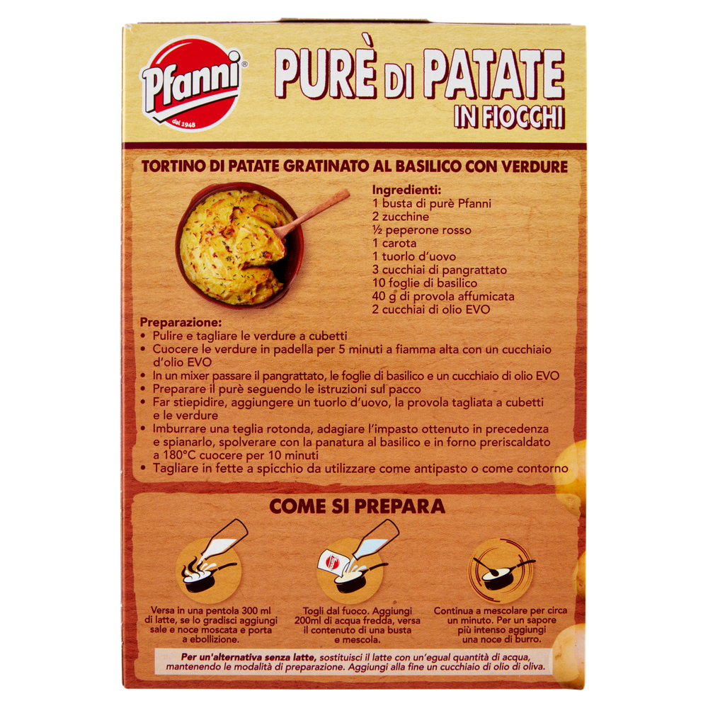 Pure' Di Patate In Fiocchi 4x75g Pfanni - Foto 3