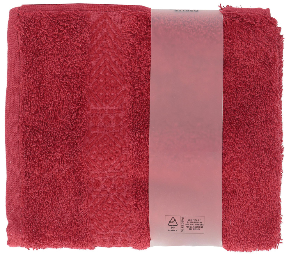 Ospite Spugna Cm40x60 Bordeaux Gabel - Foto 2
