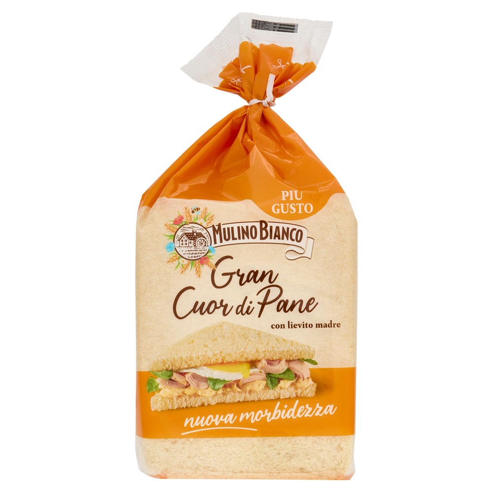 Tramezzino Gran Cuor Di Pane Senza Crosta Mulino Bianco - Foto 1
