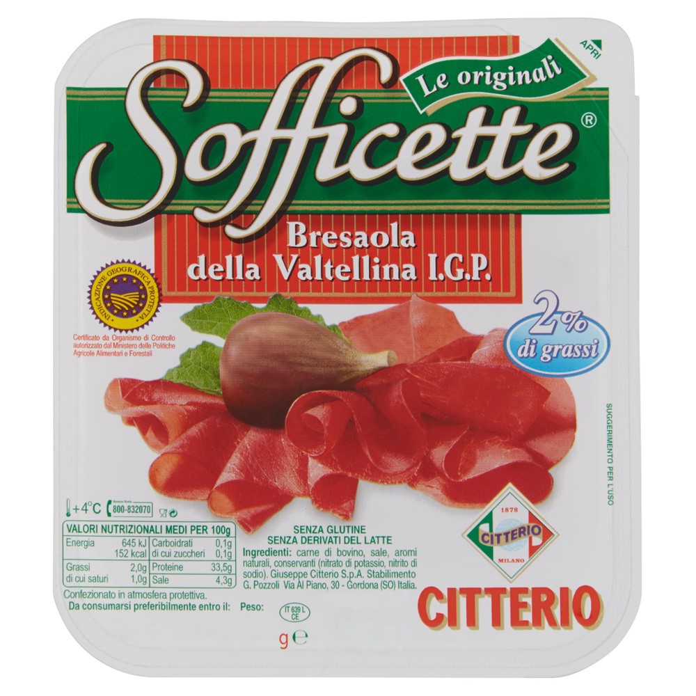 Sofficette Bresaola Citterio - Foto 1
