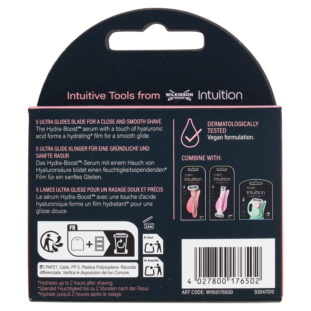 Ricariche Lame Wilkinson Intuition Complete 3 Lame - Foto 3