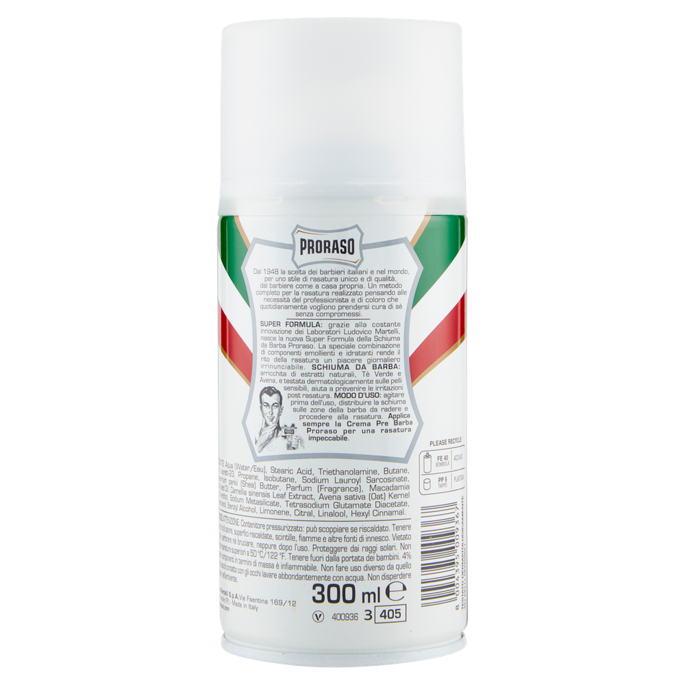 Schiuma Da Barba Per Pelli Sensibili Proraso - Foto 3